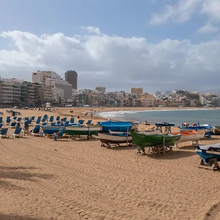Апартаменти Piso Centrico Playa Canteras Лас-Пальмас-де-Гран-Канарія